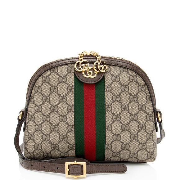 Gucci GG Supreme Ophidia Dome Small Shoulder Bag - Picture 1 of 13
